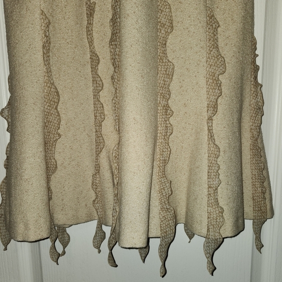 Escada vintage  wool A-line skirt with ruffle trim in size 36 (sz 6) - Picture 8 of 15